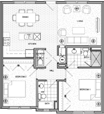 Riverview 2 Bedroom Unit